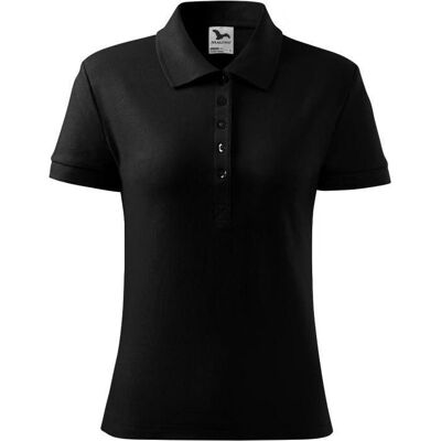 Malfini, Damen, Funktionsshirt, Cotton Heavy W Polo Shirt MLI-21601 (M), Schwarz, M Malfini, Damen, Funktionsshirt, Cotton Heavy W Polo Shirt MLI-21601 (M), Schwarz, M