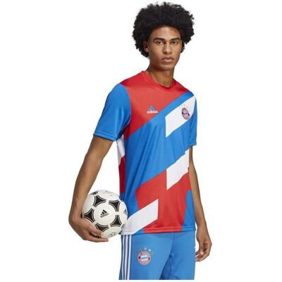 Adidas Herren, Fussballtrikot, FC Bayern Pre-Match JSY Herren-T-Shirt (XXL), XXL Adidas Herren, Fussballtrikot, FC Bayern Pre-Match JSY Herren-T-Shirt (XXL), XXL