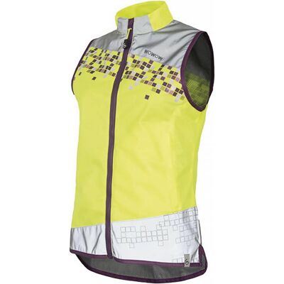 Wowow, Damen, Velojacke, Reflexweste AMY Jacket (S), Silber, Grau, Gelb, Mehrfarbig, Rosa, S Wowow, Damen, Velojacke, Reflexweste AMY Jacket (S), Silber, Grau, Gelb, Mehrfarbig, Rosa, S