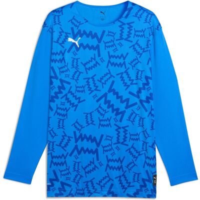 Puma Herren, Sportshirt, teamJAWS Graphic LS Shooting Shirt (S), Blau, S Puma Herren, Sportshirt, teamJAWS Graphic LS Shooting Shirt (S), Blau, S