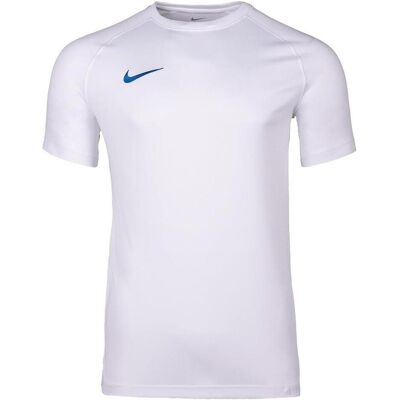 Nike, Jungen, Sportshirt, Park VIII Junior T-shirt blue logo HV8182-104 (128, S), Blau, S, 128 Nike, Jungen, Sportshirt, Park VIII Junior T-shirt blue logo HV8182-104 (128, S), Blau, S, 128