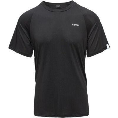 Hi-Tec, Herren, Sportshirt, Hines T-Shirt (L), Schwarz, L Hi-Tec, Herren, Sportshirt, Hines T-Shirt (L), Schwarz, L
