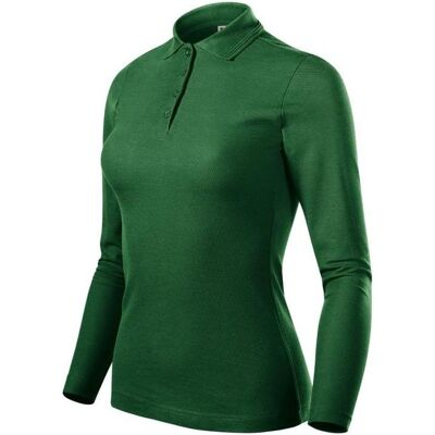 Malfini, Damen, Funktionsshirt, Pique Polo LS W MLI-23106 Polo Shirt (S), Grün, S Malfini, Damen, Funktionsshirt, Pique Polo LS W MLI-23106 Polo Shirt (S), Grün, S
