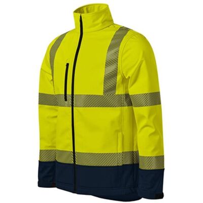 Rimeck, Herren, Leichte Jacken, HV Drop Jacket M MLI-5V397 Fluorescent Yellow, Gelb, (L) Rimeck, Herren, Leichte Jacken, HV Drop Jacket M MLI-5V397 Fluorescent Yellow, Gelb, (L)