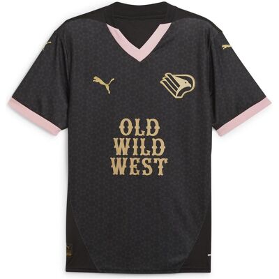 Puma Herren, Fussballtrikot, Palermo Away Jersey Replica (M), Schwarz, M Puma Herren, Fussballtrikot, Palermo Away Jersey Replica (M), Schwarz, M