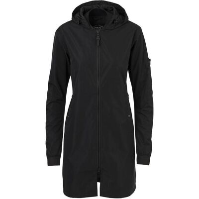 Agu, Damen, Regenjacken, Urban Outdoor Long Bomber Jacket, Schwarz, (M) Agu, Damen, Regenjacken, Urban Outdoor Long Bomber Jacket, Schwarz, (M)