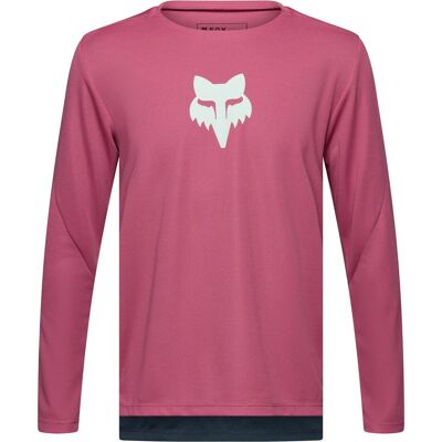 Fox, Jungen, Velotrikot, Yth Ranger LS Jersey Head (L), Pink, L Fox, Jungen, Velotrikot, Yth Ranger LS Jersey Head (L), Pink, L