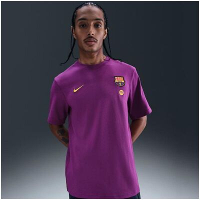 Nike, Herren, Sportshirt, Barcelona Top (M), Rot, Violett, M Nike, Herren, Sportshirt, Barcelona Top (M), Rot, Violett, M