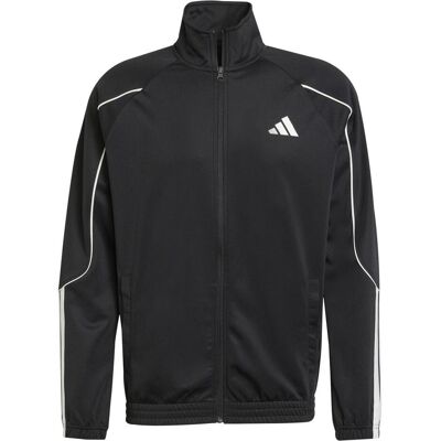 Adidas Herren, Trainingsjacken, Herren 3-Streifen Trainingsanzug Schwarz (L), Schwarz, L Adidas Herren, Trainingsjacken, Herren 3-Streifen Trainingsanzug Schwarz (L), Schwarz, L