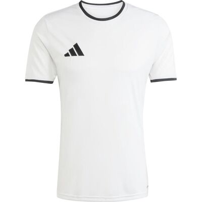 Adidas Damen, Sportshirt, Entrada T-Shirt (L), Weiss, Schwarz, L Adidas Damen, Sportshirt, Entrada T-Shirt (L), Weiss, Schwarz, L