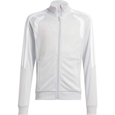 Adidas Jungen, Sportshirt, Tiro League Training hellgraues Kinder-Sweatshirt (164), Grau, Weiss, 164 Adidas Jungen, Sportshirt, Tiro League Training hellgraues Kinder-Sweatshirt (164), Grau, Weiss, 164