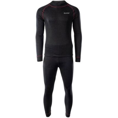 Hi-Tec, Herren, Funktionsunterhose, Thermoaktiv Set (M), Schwarz, M Hi-Tec, Herren, Funktionsunterhose, Thermoaktiv Set (M), Schwarz, M