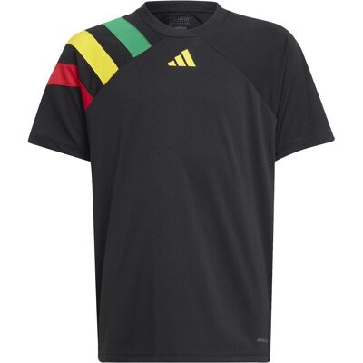 Adidas Jungen, Sportshirt, Fortore 23 Trikot Kinder (128), Grün, Schwarz, 128 Adidas Jungen, Sportshirt, Fortore 23 Trikot Kinder (128), Grün, Schwarz, 128