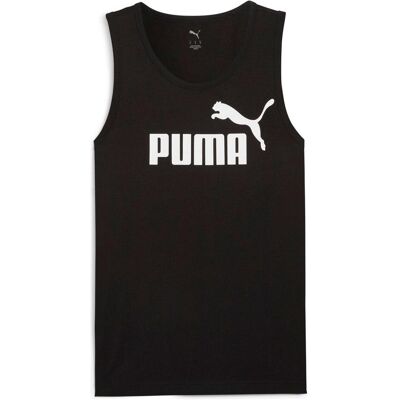 Puma Herren, Sportshirt, ESS No. 1 Logo Tank (XXL), Schwarz, XXL Puma Herren, Sportshirt, ESS No. 1 Logo Tank (XXL), Schwarz, XXL