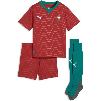 Puma Jungen, Fussballtrikot, FPF Home Minikit (98), Rot, 98 Puma Jungen, Fussballtrikot, FPF Home Minikit (98), Rot, 98