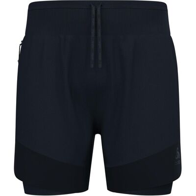 Odlo, Herren, Langlaufhose, X-Alp Trail 6" 2-In-1 Short (L), Schwarz Odlo, Herren, Langlaufhose, X-Alp Trail 6" 2-In-1 Short (L), Schwarz