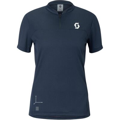 Scott Sports, Damen, Velotrikot, Vertic Zip S/S Damen Trikot (XS), Blau, XS Scott Sports, Damen, Velotrikot, Vertic Zip S/S Damen Trikot (XS), Blau, XS