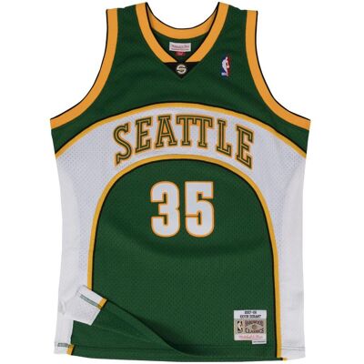 Mitchell & Ness, Herren, Sportshirt, Trikot Seattle Supersonics Swingman 2007/08 (S), Grün, S Mitchell & Ness, Herren, Sportshirt, Trikot Seattle Supersonics Swingman 2007/08 (S), Grün, S