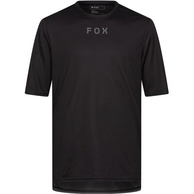 Fox, Herren, Velotrikot, Ranger SS Jersey Wordmark (M), Schwarz, M Fox, Herren, Velotrikot, Ranger SS Jersey Wordmark (M), Schwarz, M
