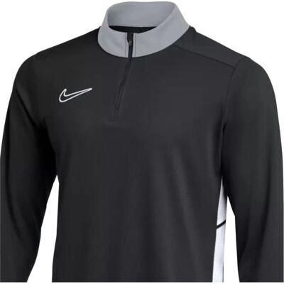 Nike, Jungen, Sportshirt, Dri-Fit Academy Drill-Oberteil (XS), Grau, Schwarz, XS Nike, Jungen, Sportshirt, Dri-Fit Academy Drill-Oberteil (XS), Grau, Schwarz, XS
