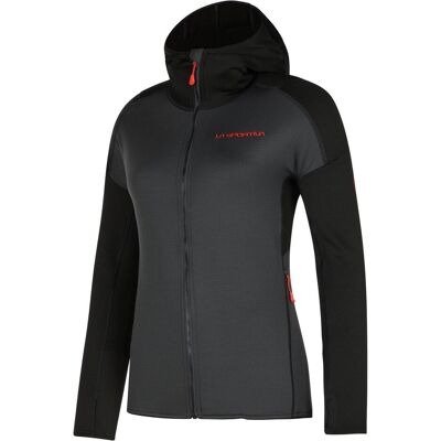 La Sportiva, Damen, Outdoorjacken, Damen Upendo Hoody Jacke (L), Rot, Schwarz, Grau, L La Sportiva, Damen, Outdoorjacken, Damen Upendo Hoody Jacke (L), Rot, Schwarz, Grau, L