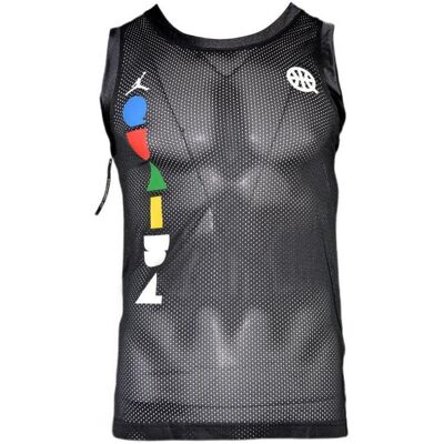 Air Jordan, Herren, Sportshirt, Jordan Quai 54 Game Jersey - CK0491-010 (XS), Schwarz, XS Air Jordan, Herren, Sportshirt, Jordan Quai 54 Game Jersey - CK0491-010 (XS), Schwarz, XS