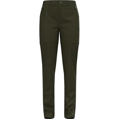 Odlo, Damen, Outdoorhose, Ascent Light Zip-Off (40), Schwarz Odlo, Damen, Outdoorhose, Ascent Light Zip-Off (40), Schwarz