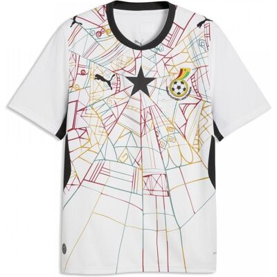 Puma Herren, Fussballtrikot, GFA Home Jersey Replica (L), Weiss, Schwarz, L Puma Herren, Fussballtrikot, GFA Home Jersey Replica (L), Weiss, Schwarz, L