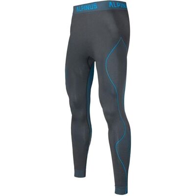 Alpinus, Herren, Skihosen, Spodnie termoaktywne męskie Active Base Layer szare GT43865 S (S), Silber, Grau Alpinus, Herren, Skihosen, Spodnie termoaktywne męskie Active Base Layer szare GT43865 S (S), Silber, Grau