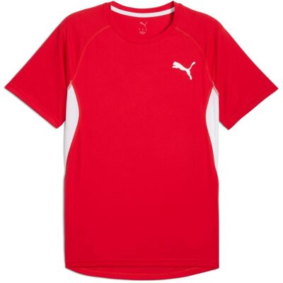 Puma Herren, Sportshirt, M CROSS THE LINE TEE 3.0 (3XL), Rot, 3XL Puma Herren, Sportshirt, M CROSS THE LINE TEE 3.0 (3XL), Rot, 3XL