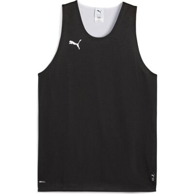 Puma Herren, Sportshirt, teamJAWS Reversible Jersey (M), Schwarz, Weiss, M Puma Herren, Sportshirt, teamJAWS Reversible Jersey (M), Schwarz, Weiss, M