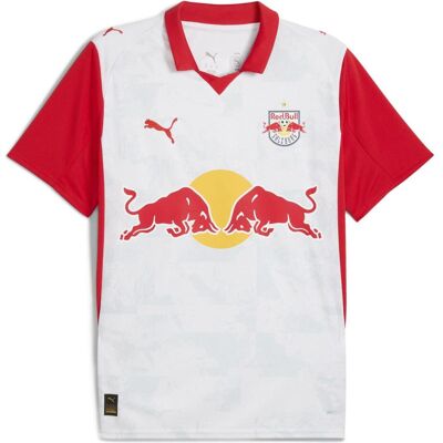 Puma Herren, Fussballtrikot, RBS Home Jersey Replica (XL), Weiss, Rot, XL Puma Herren, Fussballtrikot, RBS Home Jersey Replica (XL), Weiss, Rot, XL