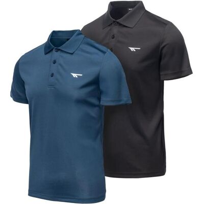 Hi-Tec, Herren, Sportshirt, Herren-Poloshirt-Set Hodin Pack (S), S Hi-Tec, Herren, Sportshirt, Herren-Poloshirt-Set Hodin Pack (S), S