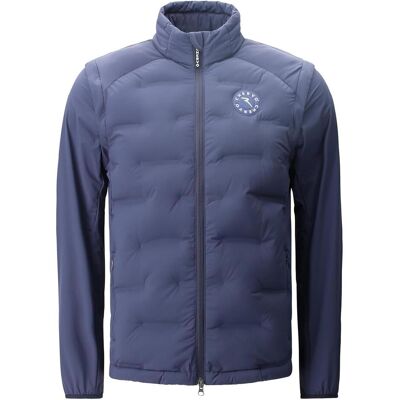 Chervo, Herren, Outdoorjacken, Winddichte Herrenjacke mit abnehmbaren Ärmeln und Aqua Drop-Verschluss (44), Blau, 44 Chervo, Herren, Outdoorjacken, Winddichte Herrenjacke mit abnehmbaren Ärmeln und Aqua Drop-Verschluss (44), Blau, 44