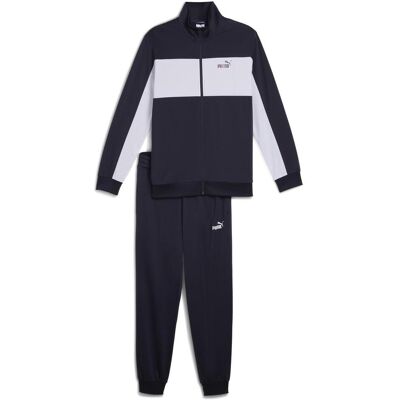 Puma Herren, Trainingsjacken, Poly Colorblock Suit (M), Blau, M Puma Herren, Trainingsjacken, Poly Colorblock Suit (M), Blau, M