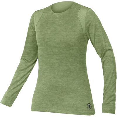 Endura, Damen, Velotrikot, Women'S Singletrack L/S Jersey Mag (XS), Grün, XS Endura, Damen, Velotrikot, Women'S Singletrack L/S Jersey Mag (XS), Grün, XS