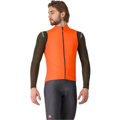 Castelli, Herren, Velojacke, Perfetto Air Vest (XXL), Orange, XXL Castelli, Herren, Velojacke, Perfetto Air Vest (XXL), Orange, XXL
