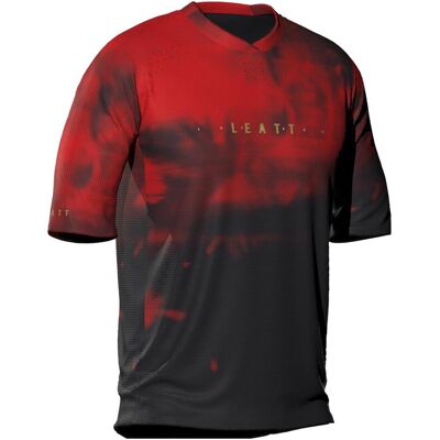 Leatt, Jungen, Velotrikot, Kinder-MTB-Radtrikot Gravity 4.0 (S), Rot, S Leatt, Jungen, Velotrikot, Kinder-MTB-Radtrikot Gravity 4.0 (S), Rot, S