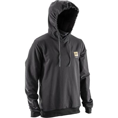 Leatt, Herren, Velojacke, MTB ThermaFlow 3.0 Hoodie black XL (XL), Schwarz, XL Leatt, Herren, Velojacke, MTB ThermaFlow 3.0 Hoodie black XL (XL), Schwarz, XL