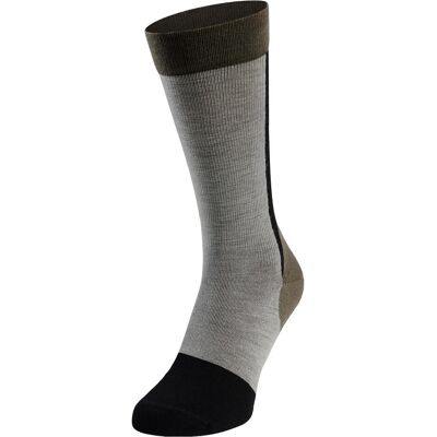 Odlo, Unisex, Sportsocken, Performance Wool Hike Crew (36 - 38), Grau, Schwarz Odlo, Unisex, Sportsocken, Performance Wool Hike Crew (36 - 38), Grau, Schwarz