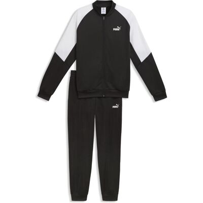 Puma Herren, Trainingsjacken, Poly Baseball Suit (XL), Schwarz, XL Puma Herren, Trainingsjacken, Poly Baseball Suit (XL), Schwarz, XL