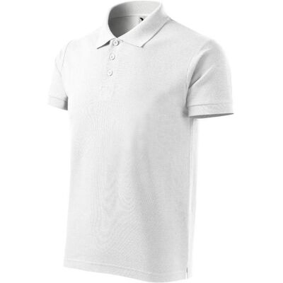 Malfini, Herren, Funktionsshirt, Polo Shirt Cotton Heavy M MLI-21500 (S), Weiss, S Malfini, Herren, Funktionsshirt, Polo Shirt Cotton Heavy M MLI-21500 (S), Weiss, S