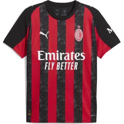 Puma Herren, Fussballtrikot, ACM Home Jersey Replica (XL), Rot, Schwarz, XL Puma Herren, Fussballtrikot, ACM Home Jersey Replica (XL), Rot, Schwarz, XL
