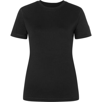 Super Natural, Damen, Funktionsshirt, Women's Lux Base Tee (M), Schwarz, M Super Natural, Damen, Funktionsshirt, Women's Lux Base Tee (M), Schwarz, M