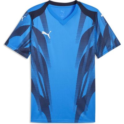 Puma Herren, Sportshirt, teamFINAL Graphic+ Jersey (XL), Blau, Weiss, XL Puma Herren, Sportshirt, teamFINAL Graphic+ Jersey (XL), Blau, Weiss, XL
