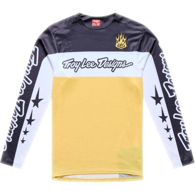 Troy Lee Designs, Velotrikot, Sprint Pro Jersey, YO Moto, butter, XXL (XXL), Gelb, XXL Troy Lee Designs, Velotrikot, Sprint Pro Jersey, YO Moto, butter, XXL (XXL), Gelb, XXL