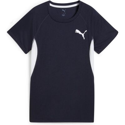 Puma - W CROSS THE LINE TEE 3.0 (M) - Blau - M - Sportshirt Puma - W CROSS THE LINE TEE 3.0 (M) - Blau - M - Sportshirt