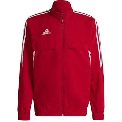 Adidas Herren, Trainingsjacken, Condivo 22 Präsentationsjacke Herren (M), Rot, Weiss, M Adidas Herren, Trainingsjacken, Condivo 22 Präsentationsjacke Herren (M), Rot, Weiss, M