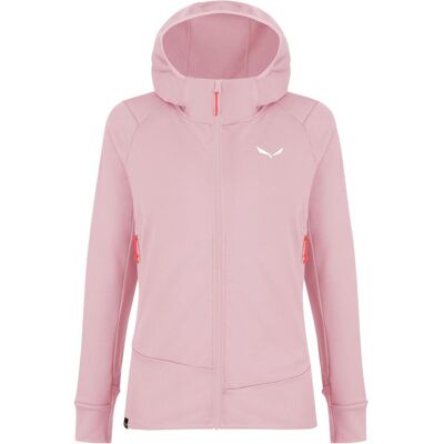 SALEWA - Puez Polarlite Hoodie - Pink - 36 - Fleece Hoodie SALEWA - Puez Polarlite Hoodie - Pink - 36 - Fleece Hoodie