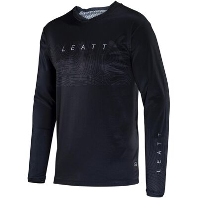 Leatt, Herren, Velotrikot, Jersey MTB Gravity 3.0 (M), Schwarz, M Leatt, Herren, Velotrikot, Jersey MTB Gravity 3.0 (M), Schwarz, M